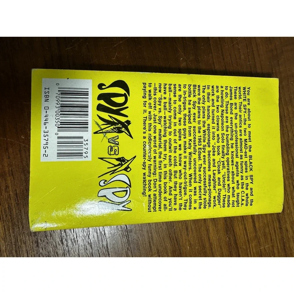 The All New MAD Secret File On Spy Vs Spy Paperback Book